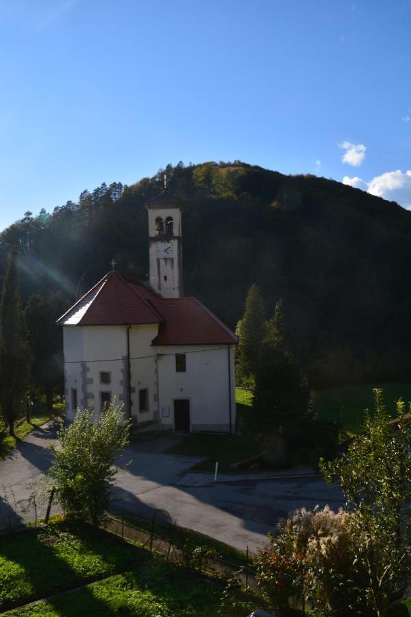 Apartma Zala Most Na Soci Bagian luar foto